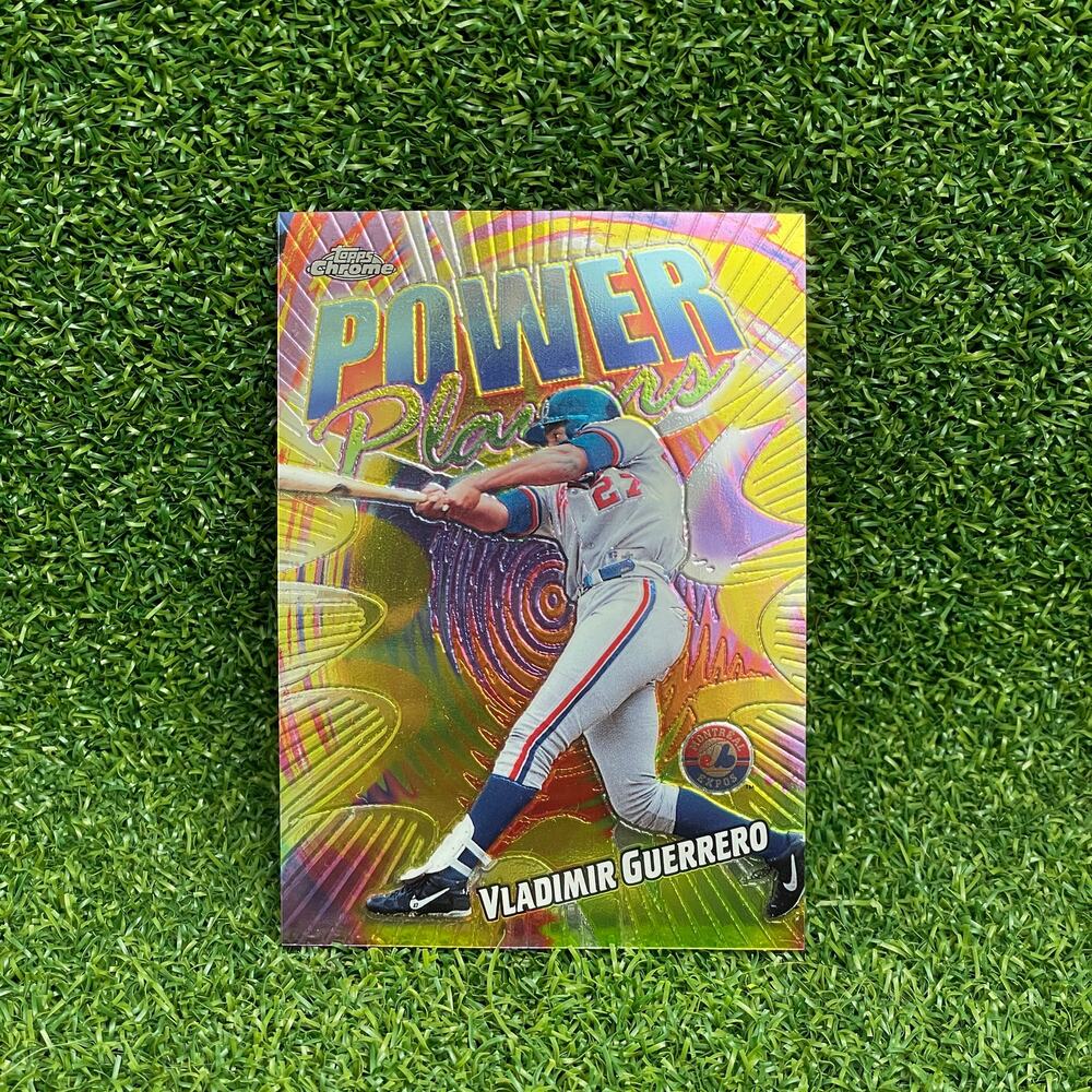 2000 Topps Chrome Power Players Vladimir Guerrero #P17 Montreal Expos